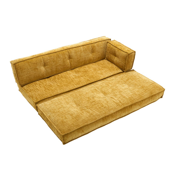 English Elm Coolmore Modular Chenille Sofa - Space-Saving Design, Flexible Layouts, And Built-In Side Pockets W1152P320503