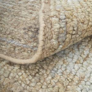 Feizy Rugs Grafton Hand-knotted Wool Rug - Luxurious Floral Design With Rich Afghan Heritage For Any Space Tan,Gray,Ivory Wool Gft69f8fbrn000f99