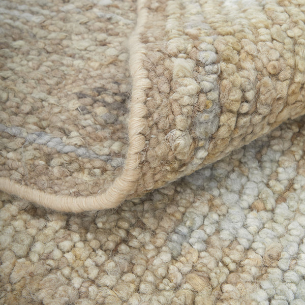 Feizy Rugs Grafton Hand-knotted Wool Rug - Luxurious Floral Design With Rich Afghan Heritage For Any Space Tan,Gray,Ivory Wool Gft69f8fbrn000f99