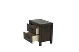 English Elm Bedroom Furniture Simple Nightstand Drawers Bed Side Table Solidwood