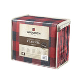 Woolrich Flannel Lodge/Cabin Sheet Set WR20-2287 Red/Black Buffalo Check