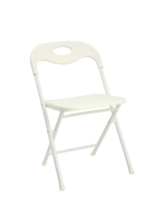 English Elm 4-pack Powder-coated Steel Folding Chairs Faux Leather Seat Stackable Indoor Outdoor W2071P368564
