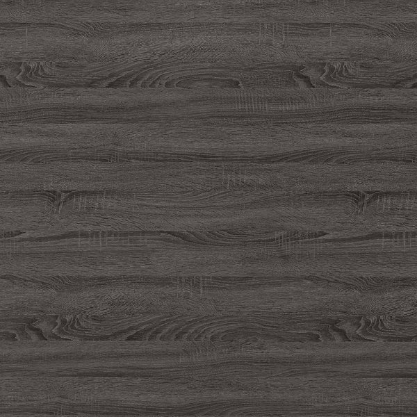 English Elm Dylan Weathered Grey 4-Shelf Bookshelf with Curved Glass Top, Bottom Drawer Storage, Modern 68" Tall B062P344934