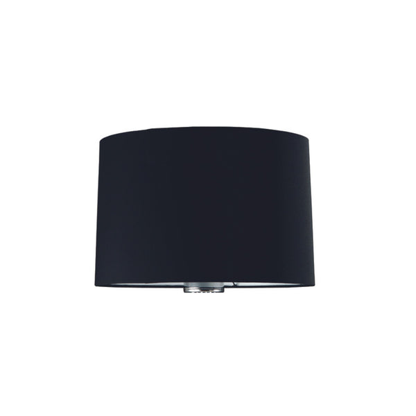 English Elm 59" Tall Metal Floor Lamp with Sleek Fabric Shade, Tripod Chrome Legs, Modern Ambient Lighting Design Black B072116087