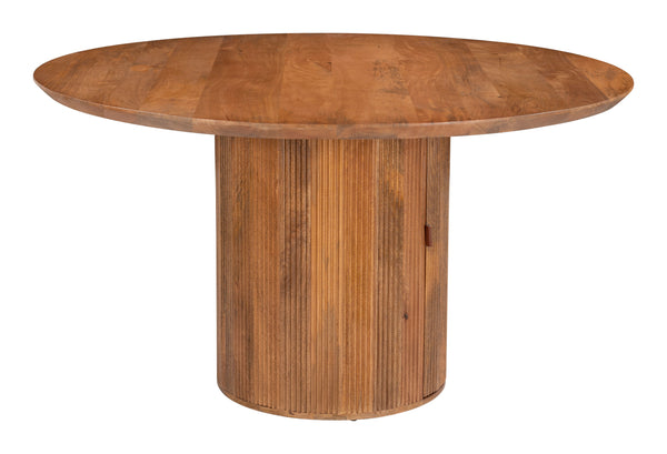 Izola Dining Table Brown 109856 Zuo Modern