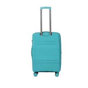 English Elm 6-piece Hard Shell Luggage Set Expandable Polypropylene Spinner Wheels Password Lock Travel T3292P330230