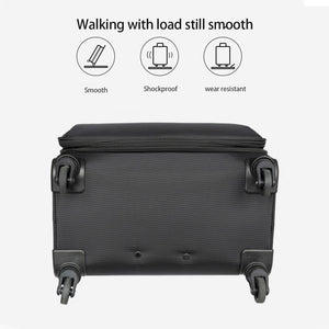 English Elm Softside Spinner Luggage Set Three Piece Expandable Lightweight Travel Suitcases with Tsa Lock W2710P184871