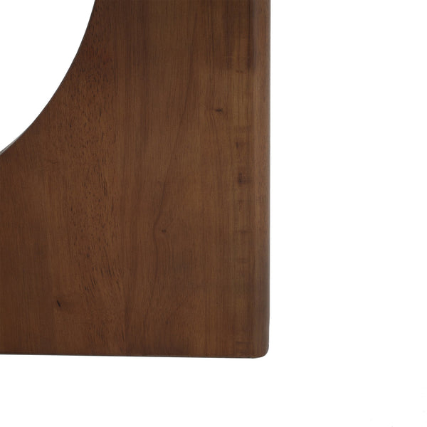 English Elm Christopher Knight Home® - 48" Round Dining Table - Classic Farmhouse Charm, Seats 4, Solid Wood & Mdf, Easy Care, Warm Walnut Finish N771P240935T