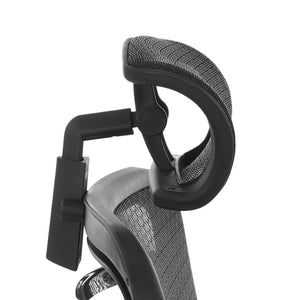 OSP Home Furnishings Optional Breathable Mesh Headrest for Space Seating 818 Ergonomic Neck Support Add-on HRX818