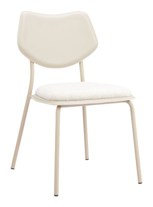 Zuo Modern Zeal Dining Chair Set Of 4 - Modern Light Gray Upholstered Design For Stylish Dining Spaces Gray 100% Polyester,Pvc,Plywood,Steel 110864-zuo-modern