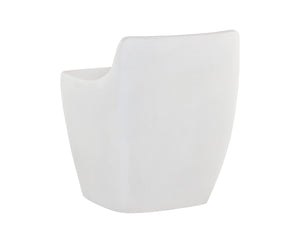 Sunpan LEDGER Stool - Contemporary Sculptural Design for Modern Homes, Ergonomic Comfort & Versatile Style 109275