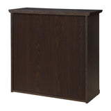 OSP Home Furnishings Jefferson Bookcase Espresso