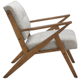 INK+IVY Rocket Mid-Century Lounge Chair II110-0396 Light Grey