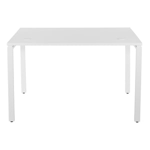 OSP Home Furnishings 48"W White Writing Desk  White
