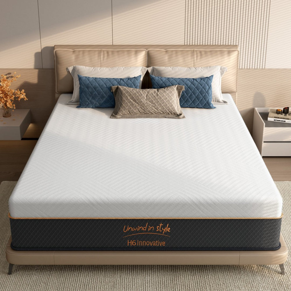English Elm 10 Inch King Hybrid Mattress with Pocket Springs Memory Foam and Edge Support W2889P452614