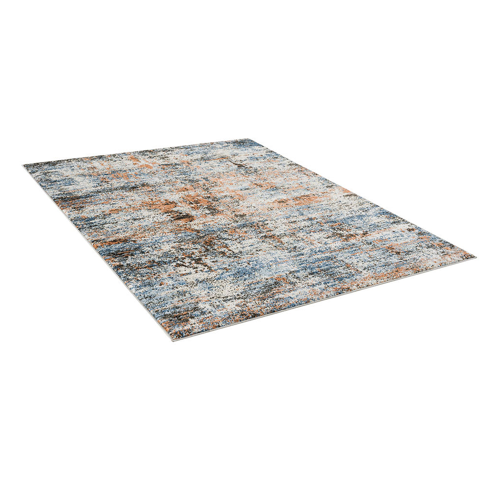 JLA Home Madison Park - Abstract Multicolor Area Rug with Medium Soft Cut Pile, Machine-Woven Modern Design for High-Traffic Rooms 84 L x 63 W x 0.5H MP35-7552
