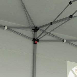 English Elm Outsunny 19 X 10' Instant Pop-Up Canopy Tent With 6 Sidewalls, Adjustable Height For Events & Parties W2225P174226-GIGA