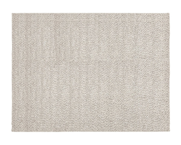 Sunpan Umea Hand-Woven Rug - Luxurious Artisanal Design with Eco-Friendly Wool for a Cozy Contemporary Home Dust