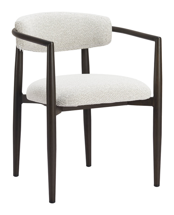 Zuo Modern Midori Dining Chair White - Modern Sophistication With Chic Design For Contemporary Dining Spaces White 100% Olefin,Aluminum 704077-zuo-modern