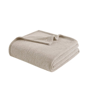 English Elm Dream Plush Twin Blanket 66x90 Soft Faux Feathersoft Polyester Cozy Lightweight Throw for Bed taupe 17.13 L x 13.58 W x 7.87 H B035P294116