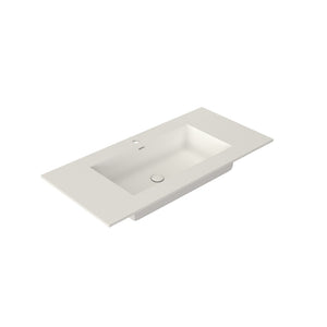 English Elm Stone Resin Vessel Basin Sink Sculptural Countertop Design for Modern Bathrooms T3785P355782