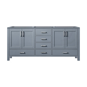 English Elm Dark Grey Double Bath Vanity - 60" W Stylish Storage Solution With Soft-Close Drawers & Easy Setup B2731P258876