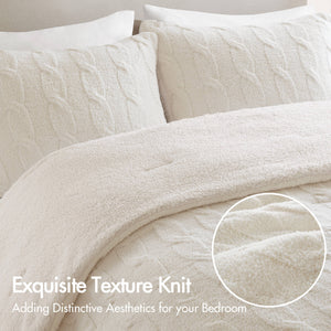 English Elm 3-Piece Queen Coverlet Set Matelassé Elegance with Two Shams — Soft Polyester-Rayon Texture, Durable Comfort Ivory 20.47 L x 13.78 W x 12.2 H B035P381301