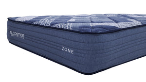 English Elm Zone Queen Hybrid Mattress Graphite Memory Foam Cooling Gel Pocketed Coil Support B342P315717