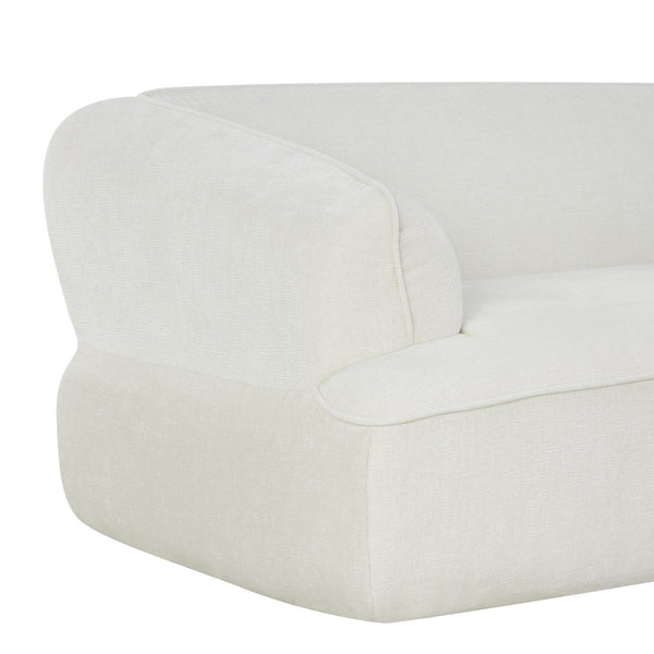 English Elm 122" L-shaped Sectional with Deep Chaise High Density Foam Low Profile Living Room Sofa Beige N767P371309W