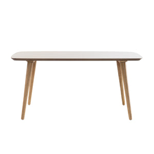English Elm Christopher Knight Home® - Coffee Table - Mid-Century Modern Rectangular Design, Durable Mindi Veneer, Natural Finish, Versatile N771P256410K