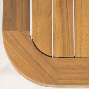 English Elm Christopher Knight Home® - Lucca Outdoor 6-Piece Acacia Wood Conversation Set With Water-Repellent Cushions For Patios N773OC00018B