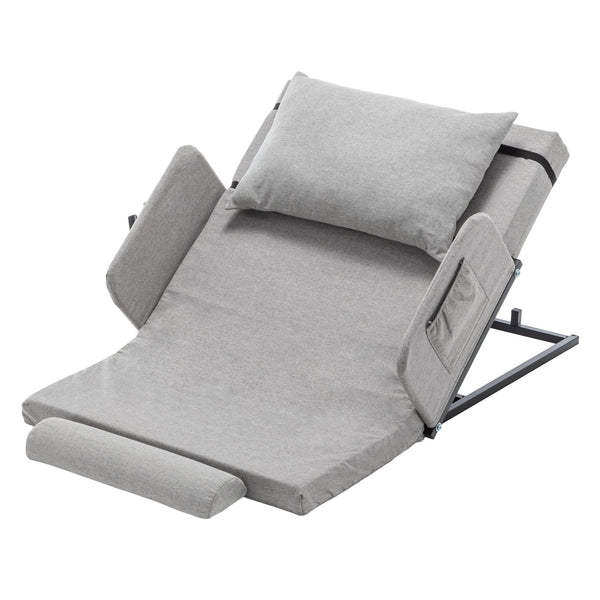 English Elm Electric Adjustable Bed Backrest With Safety Rails - 300 Lbs Capacity, 4-68° Lift, Easy Care Cover W1422P352935