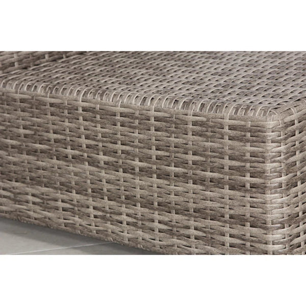 English Elm Lsi 7-Piece Fully Assembled Wicker Sectional Sofa Set With Coffee Table For Outdoor Comfort & Style B120S00065