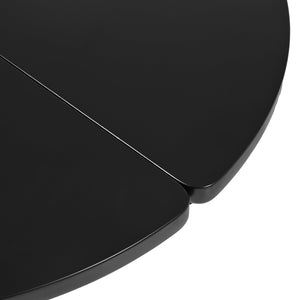 English Elm On-Trend 39.4'' Petal-Shaped Coffee Table - Minimalist Cream Center Table With Sturdy Three Legs N721P190396B-GIGA