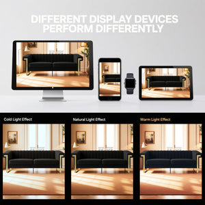 English Elm FX-P81-BK2 Modern Chesterfield Sofa Velvet Upholstery with Gold Metal Legs and Channel Tufting Elegance Black W576S00096