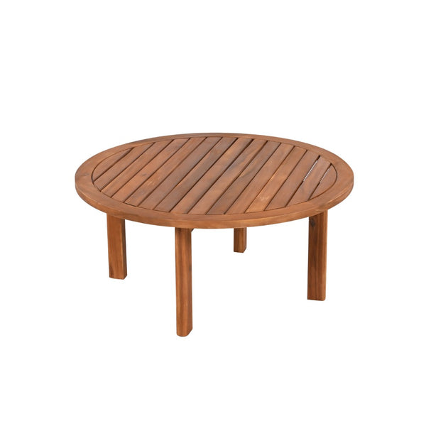 English Elm 2 Piece Acacia Wood Outdoor Loveseat Set Woven Rope Tub Design Teak Patio N780P245860G