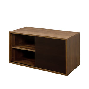 English Elm Stackable Mounted Storage Cabinet - Versatile Wall-Mounted Solution For Organizing And Displaying Items W331P289153-GIGA