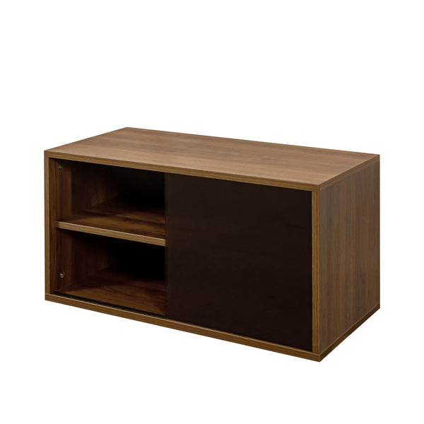 English Elm Stackable Modern Mounted Storage Cabinet for Home Organization — Sleek Shelf for Books, Décor, Clothes W331P289153 W331P289153