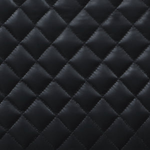 English Elm ALICIA Two-Tone Grey/Black Fabric Recliner Chair — 100% Polyester, Supportive Headrest, Chrome Pull B201P216025