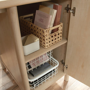 English Elm Computer Desk - Compact Brown Design With Storage Drawers For Home Office Or Study Space Solutions B356P402785