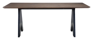 Zuo Modern Lisse Rectangular Dining Table - Elevate Your Dining Space With Modern Design And Style Brown Rubberwood 110500-zuo-modern