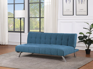 OSP Home Furnishings Sawyer Futon Blue