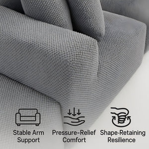 English Elm Modular Low Profile Sectional Sofa Plush Chenille Upholstery for Cozy Living Rooms W3326S00031