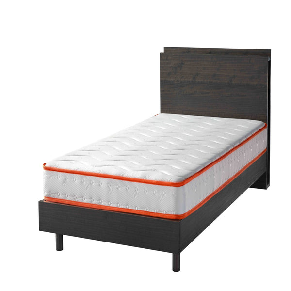 English Elm Twin Hybrid Pocket Coil Foam Mattress Medium Soft Sleep for Bunks and Guest Beds W3203P373888