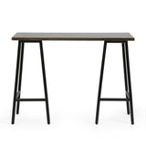 Christopher Knight Home® - Noble House - Darke Modern Industrial Handmade Mango Wood Console Table, Brown and Black