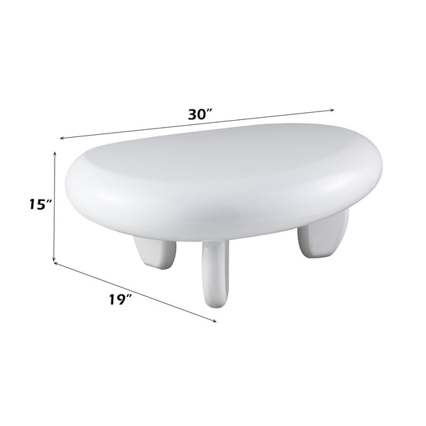 English Elm Wylie Lacquered Mdf End Table Sleek High Gloss Surface for Modern Living Rooms B2726P415868