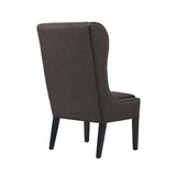 Madison Park Garbo Modern/Contemporary Captains Dining Chair FPF20-0281 Charcoal