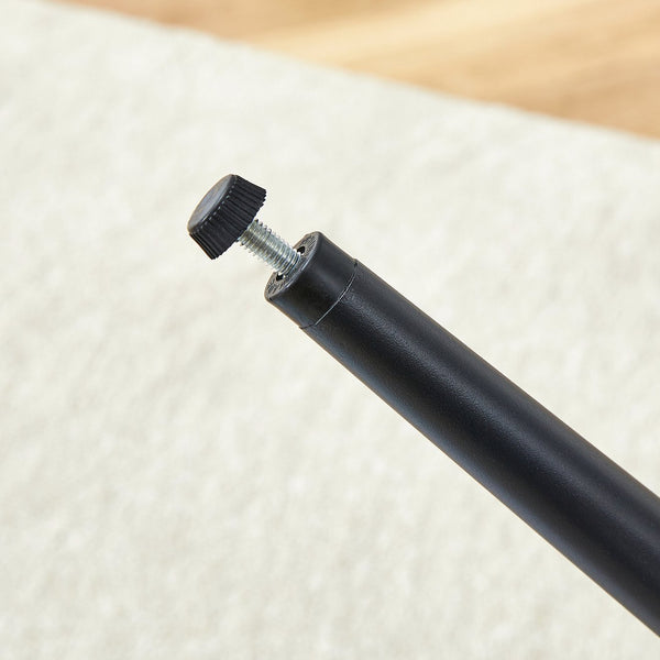 English Elm Comfortable Linen-Cotton Dining Chairs Set of Four with Curved Widened Cushions and Black Legs, Breathable Upholstery Light Gray 23.43 L x 22.83 W x 19.29 H W1512P409477