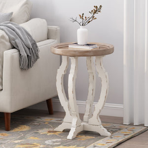 Christopher Knight Home® - Noble House - Purdin French Country Accent Table with Round Top