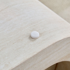 English Elm 33.86 Inch Square Faux Travertine Coffee Table Sculptural Tiered Base Living Room W2582P425211